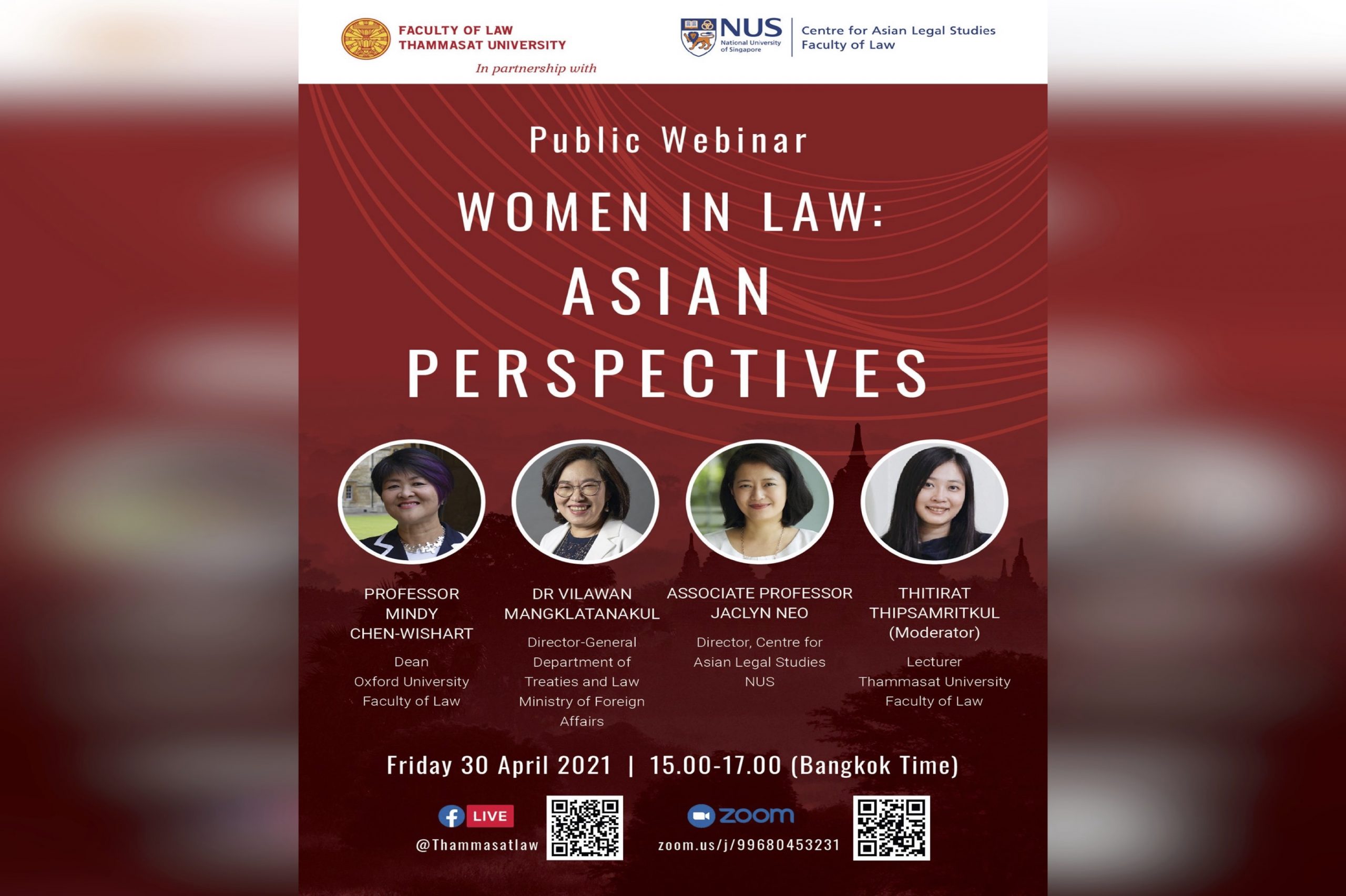Summary of Public Webinar on “Women in Law: Asian Perspectives”
