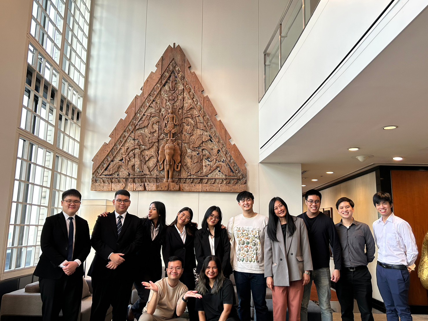 The Thammasat team won Championship Award from the national round of the Philip C. Jessup International Law Moot Court Competition.